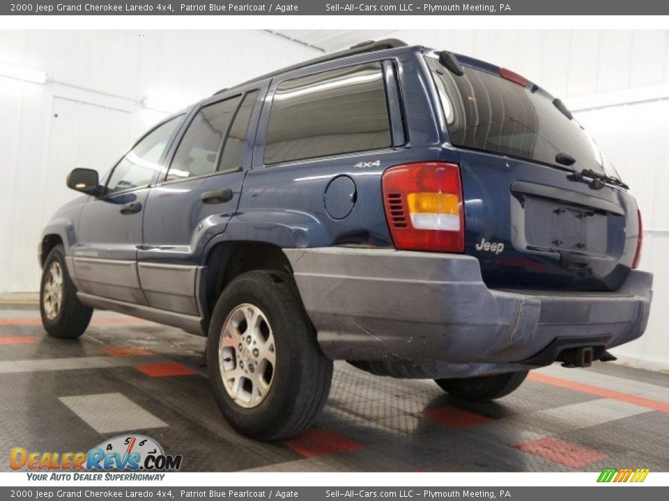 2000 Jeep Grand Cherokee Laredo 4x4 Patriot Blue Pearlcoat / Agate Photo #18