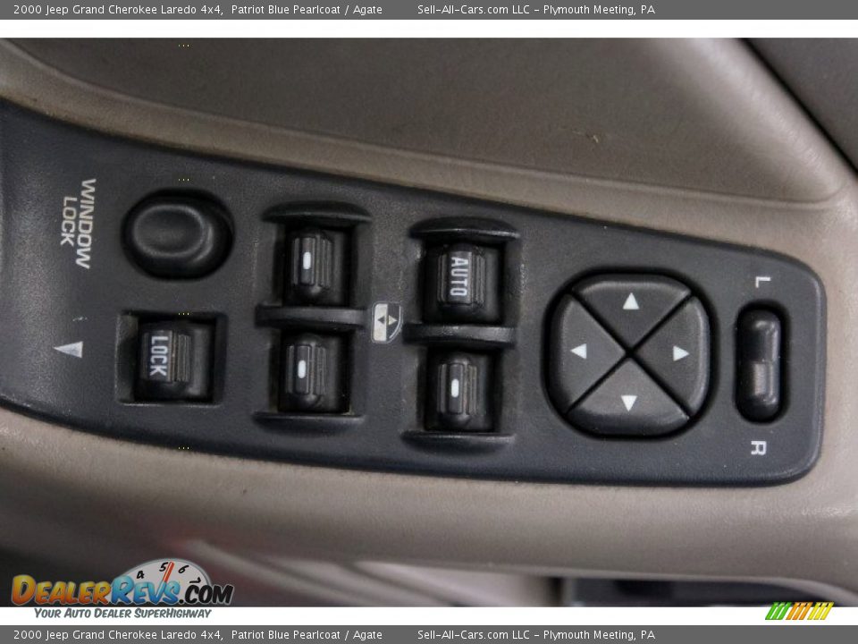 2000 Jeep Grand Cherokee Laredo 4x4 Patriot Blue Pearlcoat / Agate Photo #21