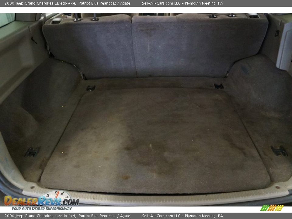 2000 Jeep Grand Cherokee Laredo 4x4 Patriot Blue Pearlcoat / Agate Photo #26