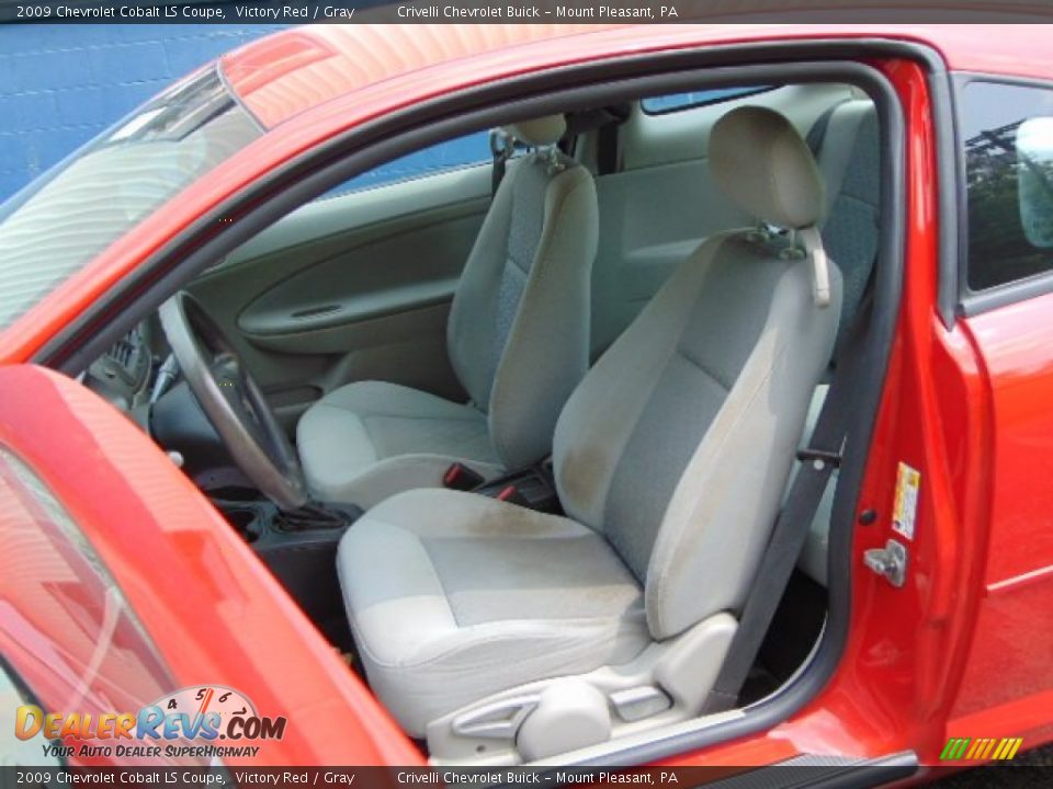 2009 Chevrolet Cobalt LS Coupe Victory Red / Gray Photo #14