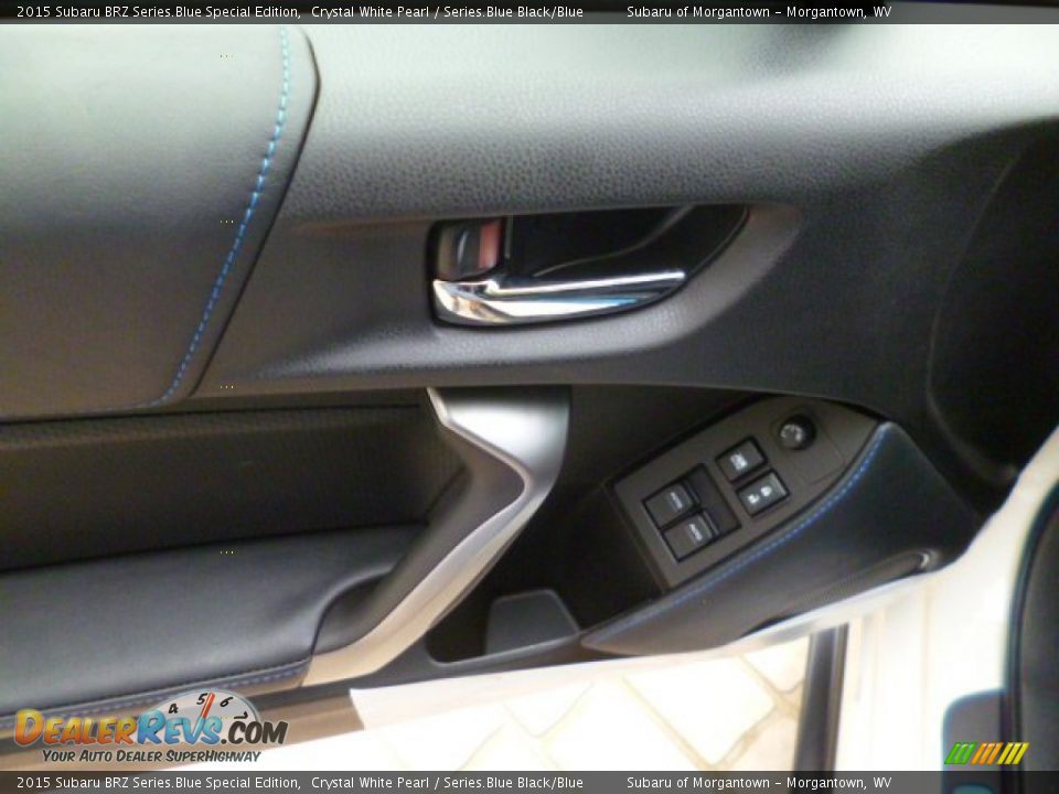 Door Panel of 2015 Subaru BRZ Series.Blue Special Edition Photo #17
