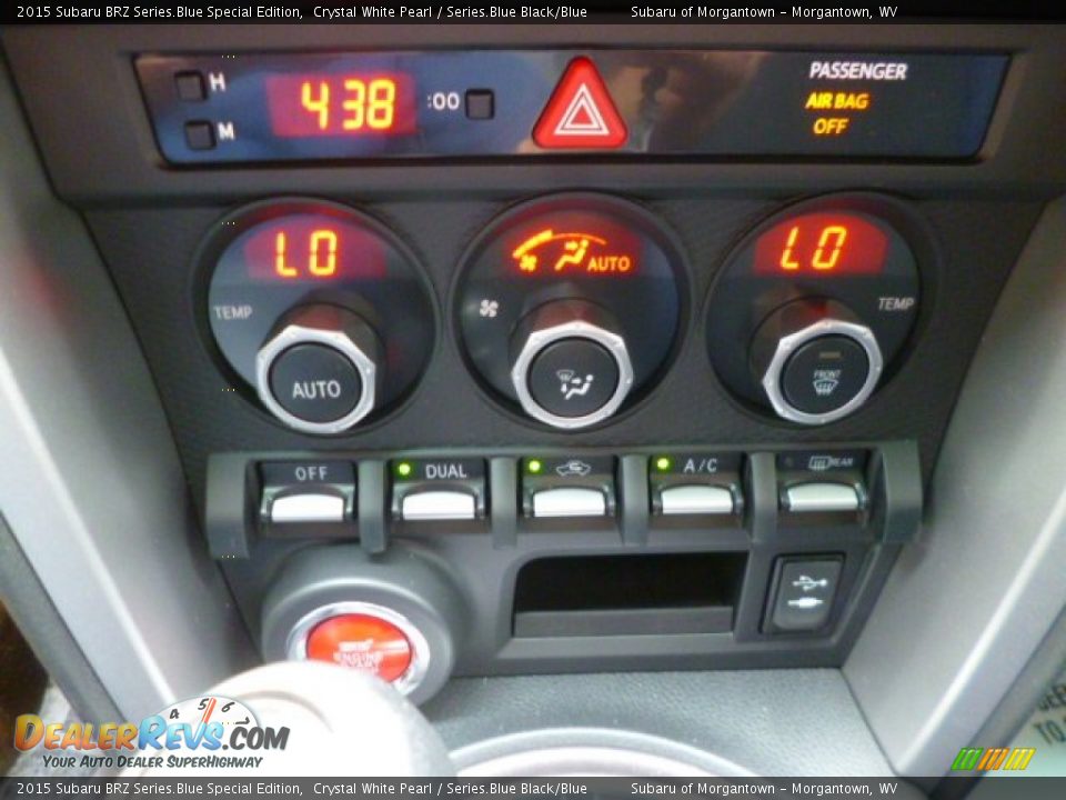 Controls of 2015 Subaru BRZ Series.Blue Special Edition Photo #19