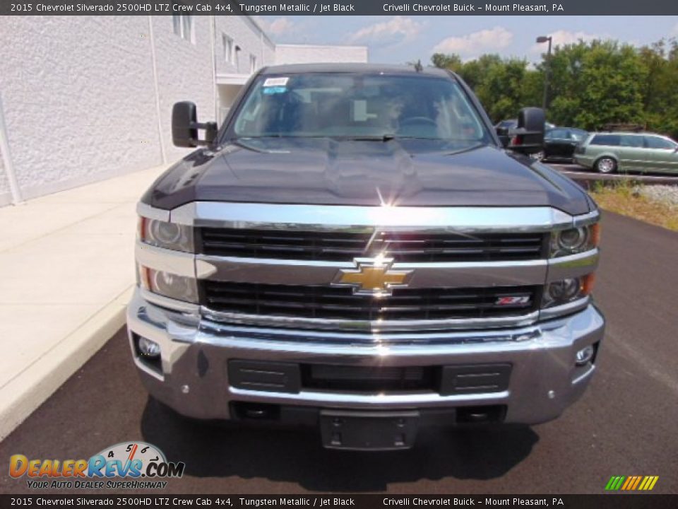2015 Chevrolet Silverado 2500HD LTZ Crew Cab 4x4 Tungsten Metallic / Jet Black Photo #5