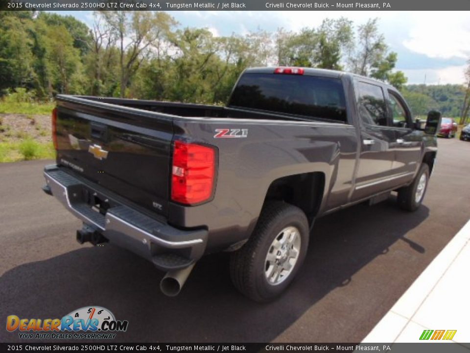 2015 Chevrolet Silverado 2500HD LTZ Crew Cab 4x4 Tungsten Metallic / Jet Black Photo #7