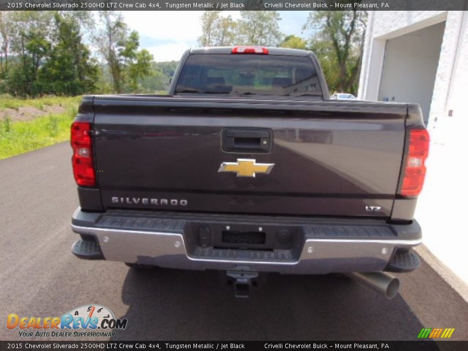 2015 Chevrolet Silverado 2500HD LTZ Crew Cab 4x4 Tungsten Metallic / Jet Black Photo #9