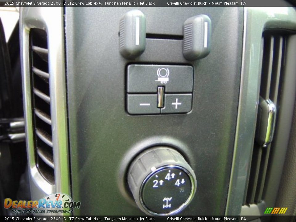 2015 Chevrolet Silverado 2500HD LTZ Crew Cab 4x4 Tungsten Metallic / Jet Black Photo #13