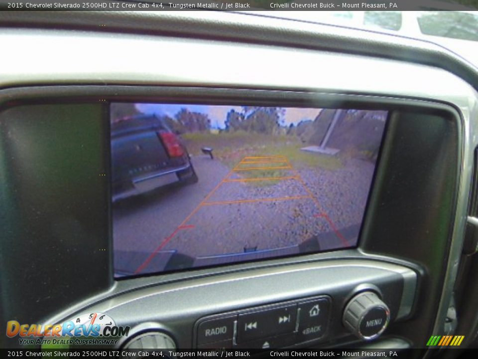 2015 Chevrolet Silverado 2500HD LTZ Crew Cab 4x4 Tungsten Metallic / Jet Black Photo #18