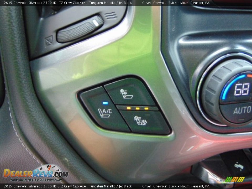 2015 Chevrolet Silverado 2500HD LTZ Crew Cab 4x4 Tungsten Metallic / Jet Black Photo #20
