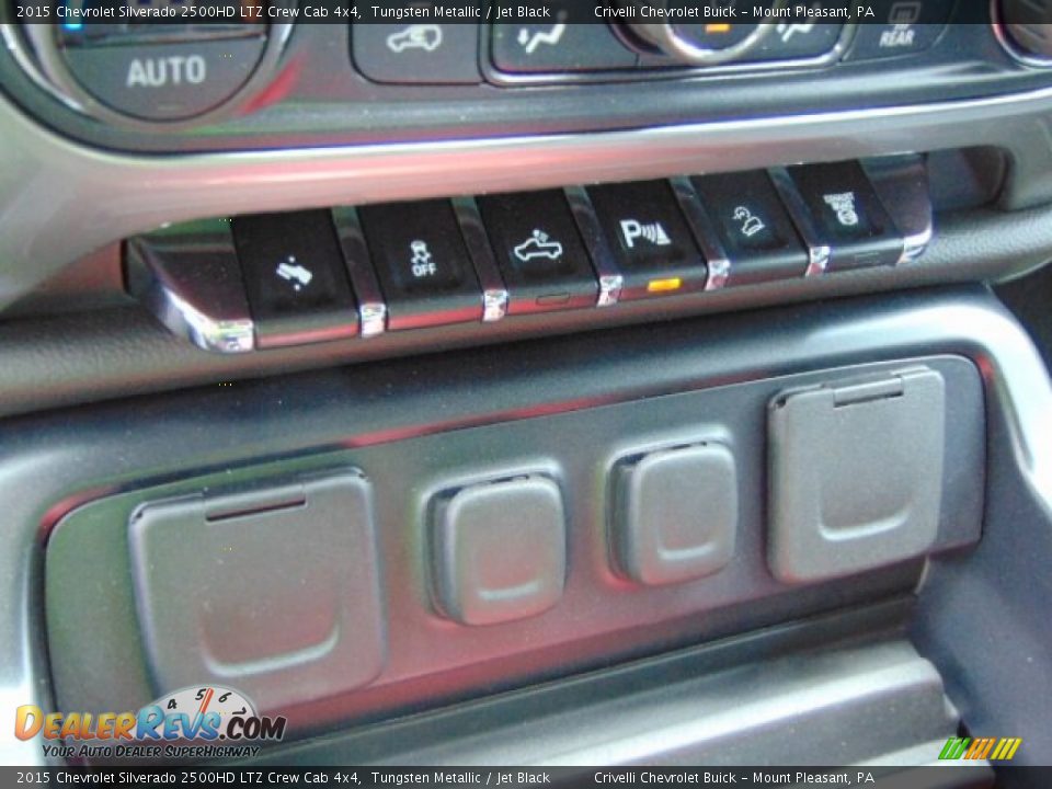 2015 Chevrolet Silverado 2500HD LTZ Crew Cab 4x4 Tungsten Metallic / Jet Black Photo #21