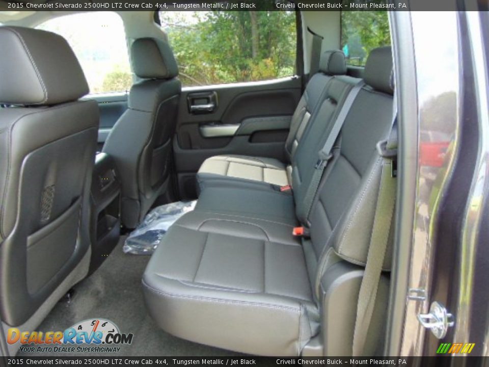 2015 Chevrolet Silverado 2500HD LTZ Crew Cab 4x4 Tungsten Metallic / Jet Black Photo #23