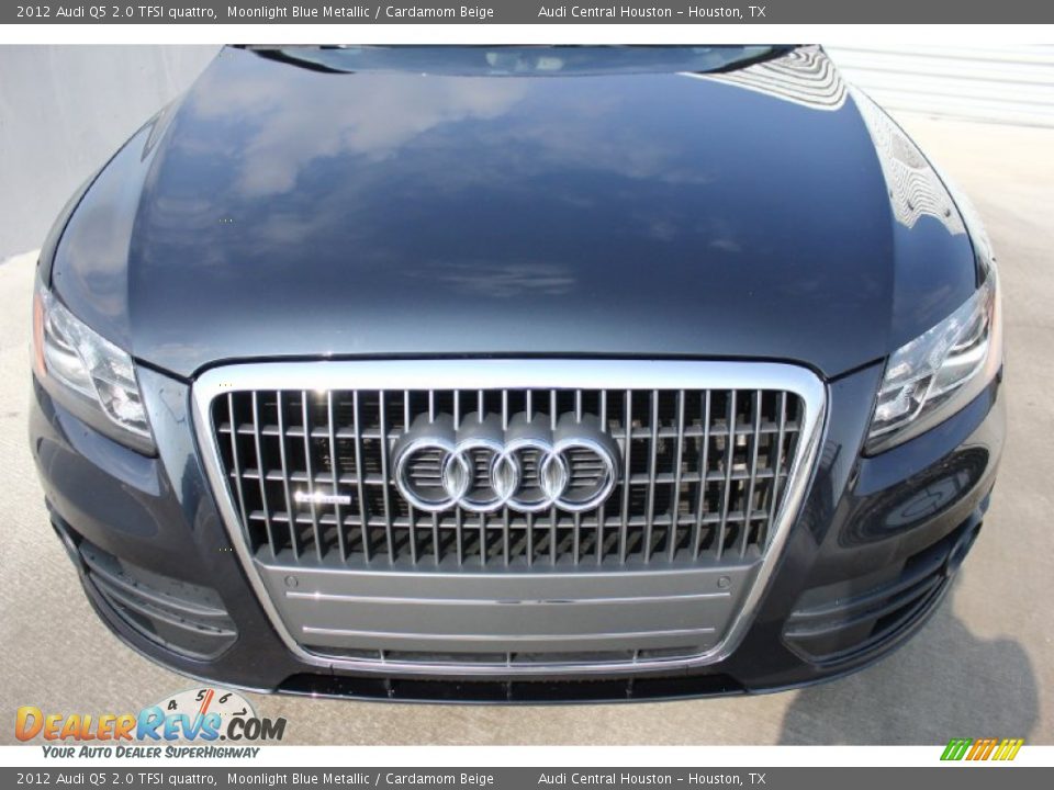 2012 Audi Q5 2.0 TFSI quattro Moonlight Blue Metallic / Cardamom Beige Photo #2