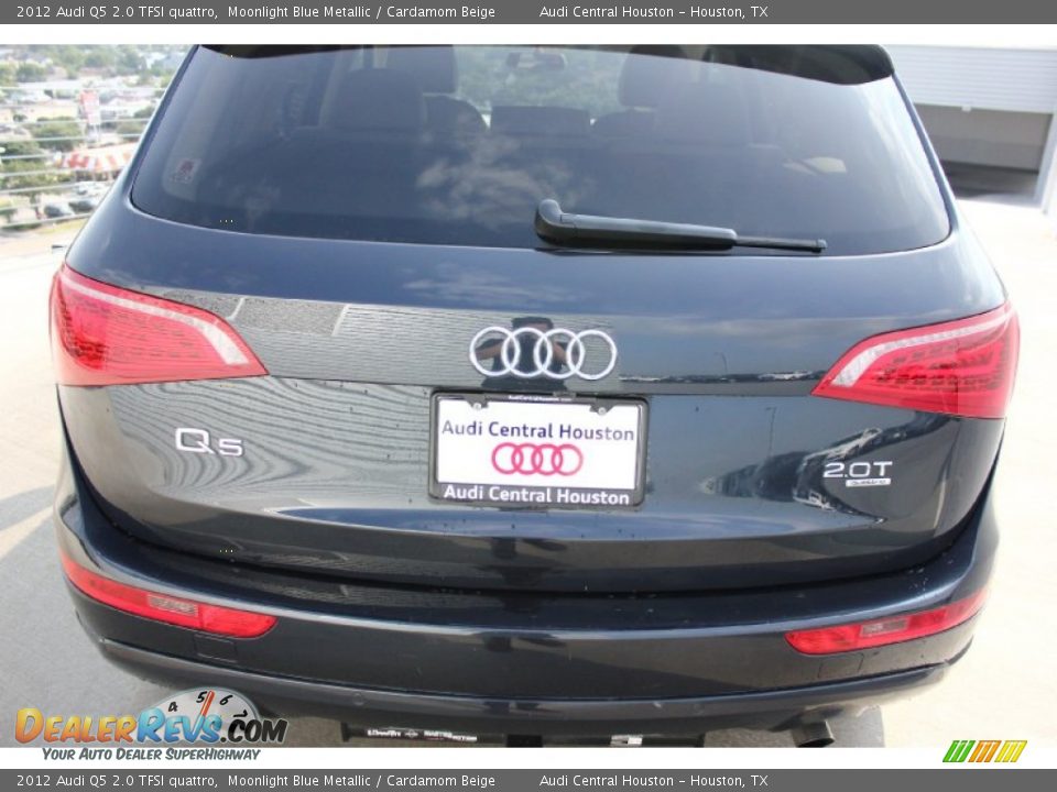 2012 Audi Q5 2.0 TFSI quattro Moonlight Blue Metallic / Cardamom Beige Photo #7