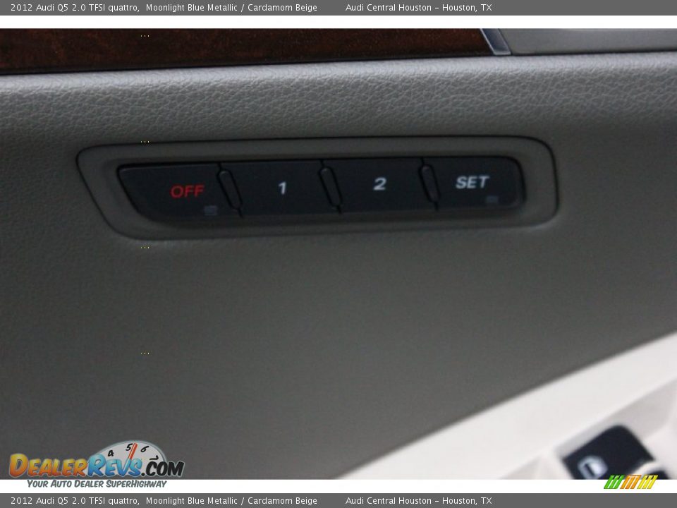 2012 Audi Q5 2.0 TFSI quattro Moonlight Blue Metallic / Cardamom Beige Photo #12