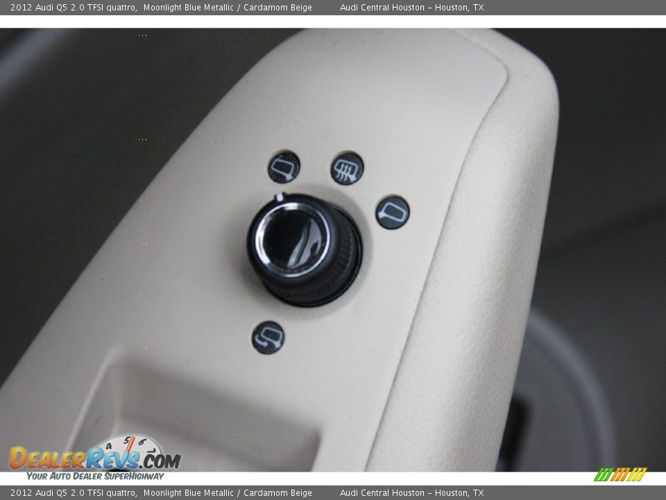 2012 Audi Q5 2.0 TFSI quattro Moonlight Blue Metallic / Cardamom Beige Photo #13