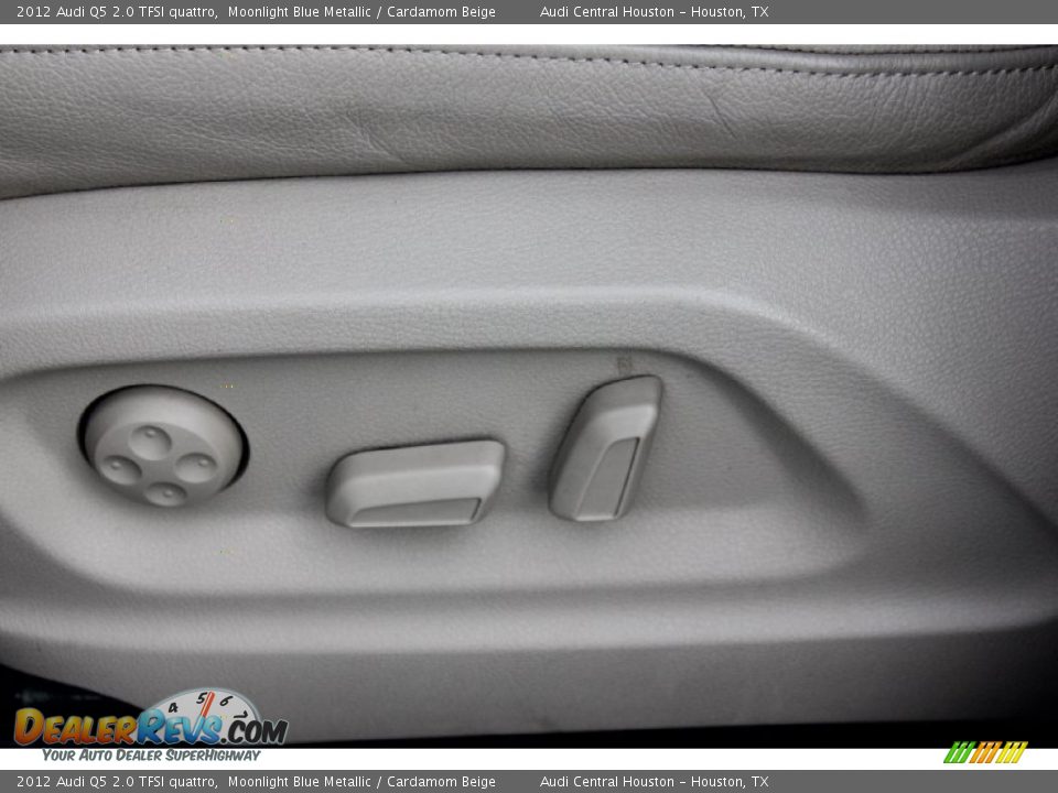 2012 Audi Q5 2.0 TFSI quattro Moonlight Blue Metallic / Cardamom Beige Photo #14