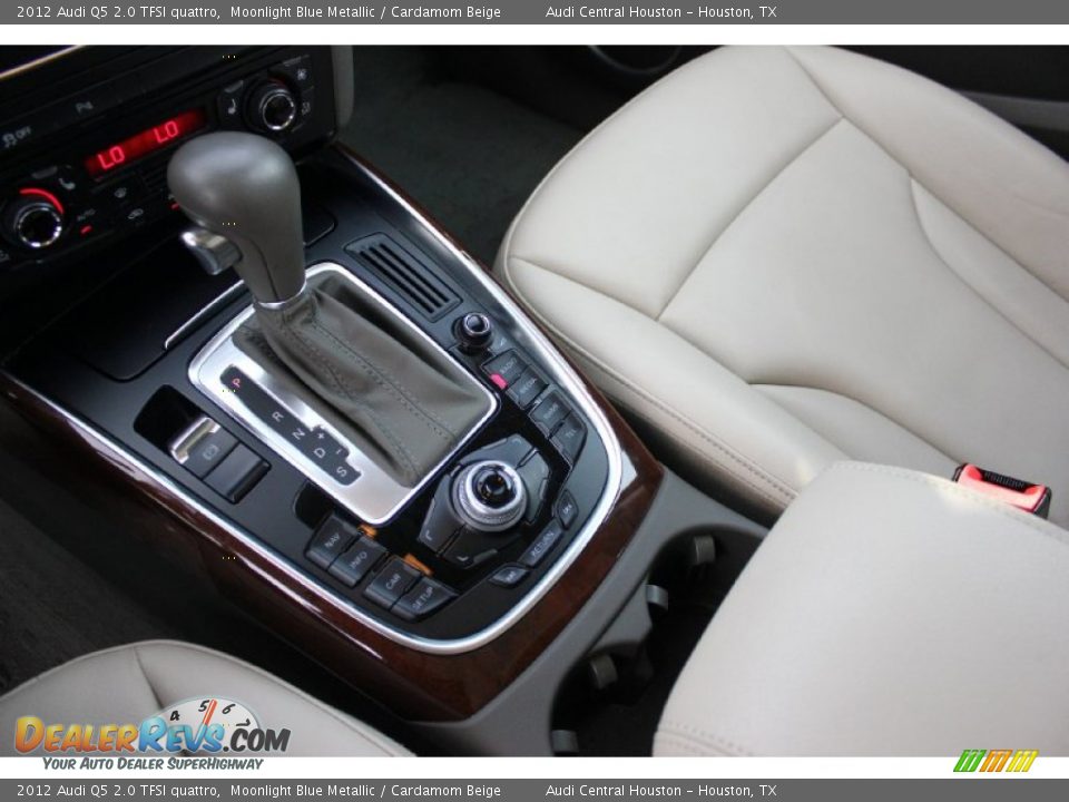 2012 Audi Q5 2.0 TFSI quattro Moonlight Blue Metallic / Cardamom Beige Photo #19