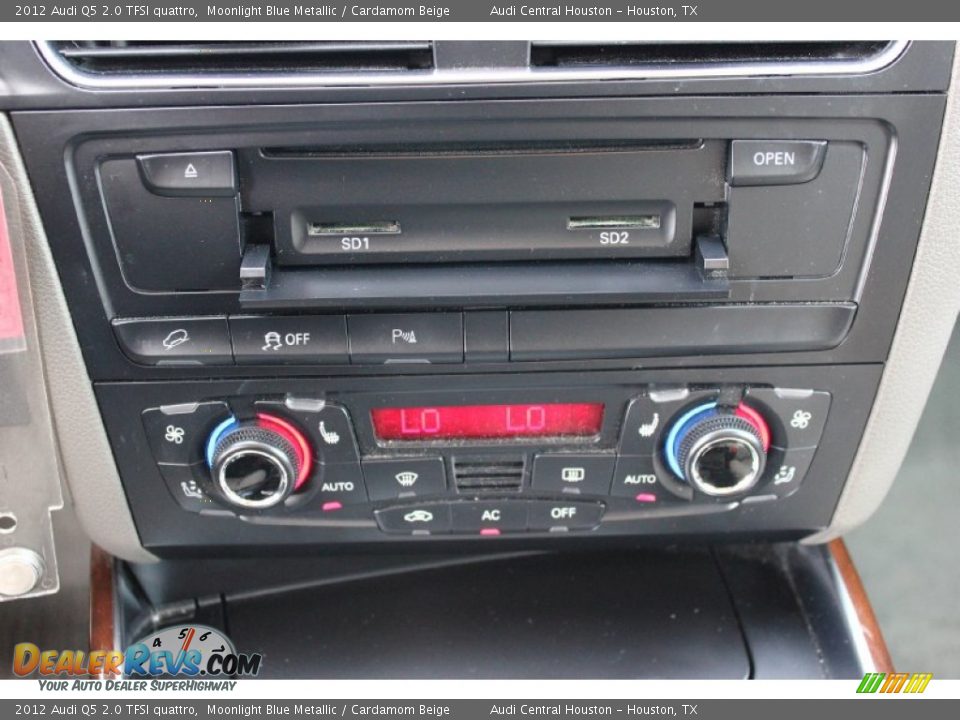 2012 Audi Q5 2.0 TFSI quattro Moonlight Blue Metallic / Cardamom Beige Photo #20