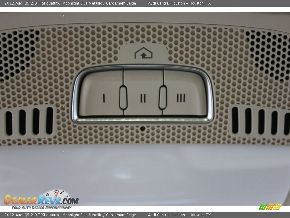 2012 Audi Q5 2.0 TFSI quattro Moonlight Blue Metallic / Cardamom Beige Photo #25