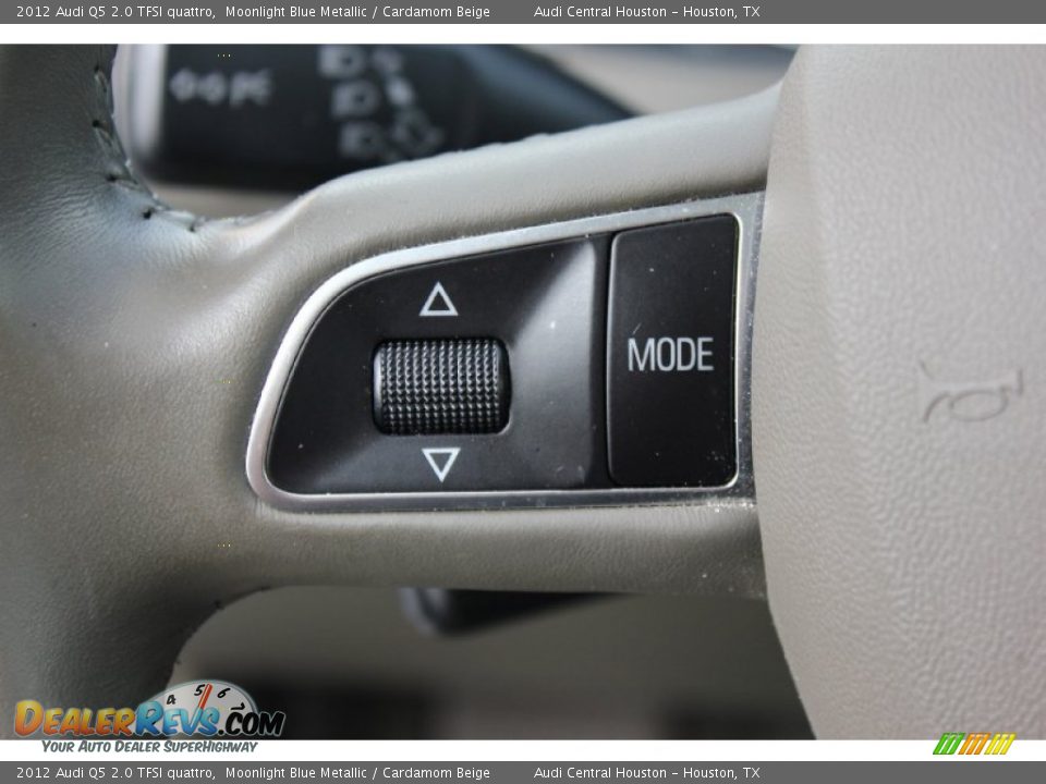 2012 Audi Q5 2.0 TFSI quattro Moonlight Blue Metallic / Cardamom Beige Photo #26
