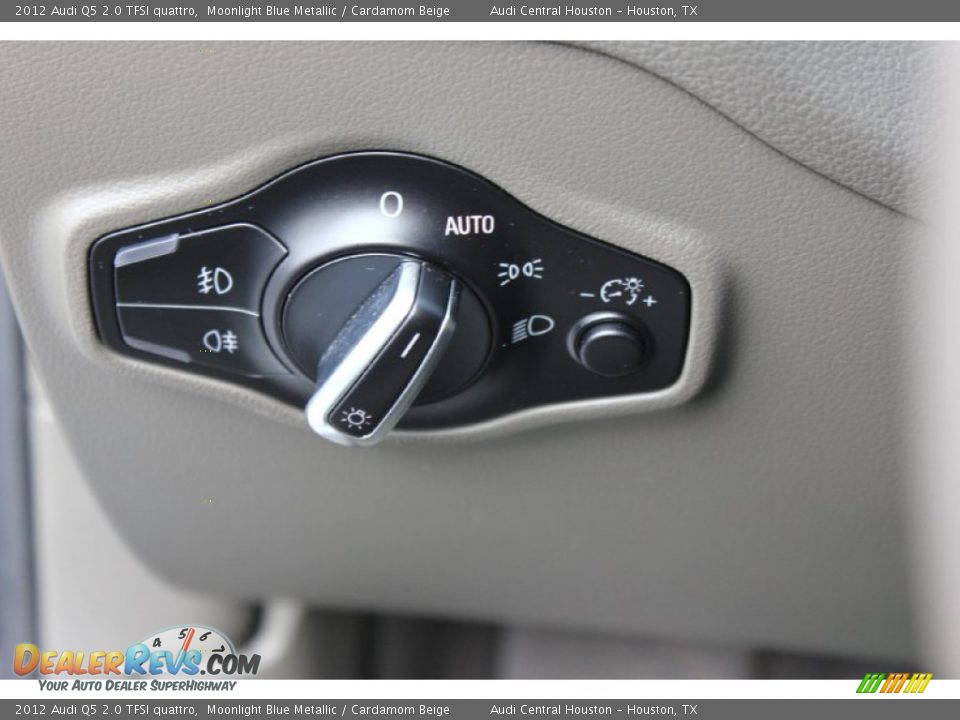 2012 Audi Q5 2.0 TFSI quattro Moonlight Blue Metallic / Cardamom Beige Photo #28