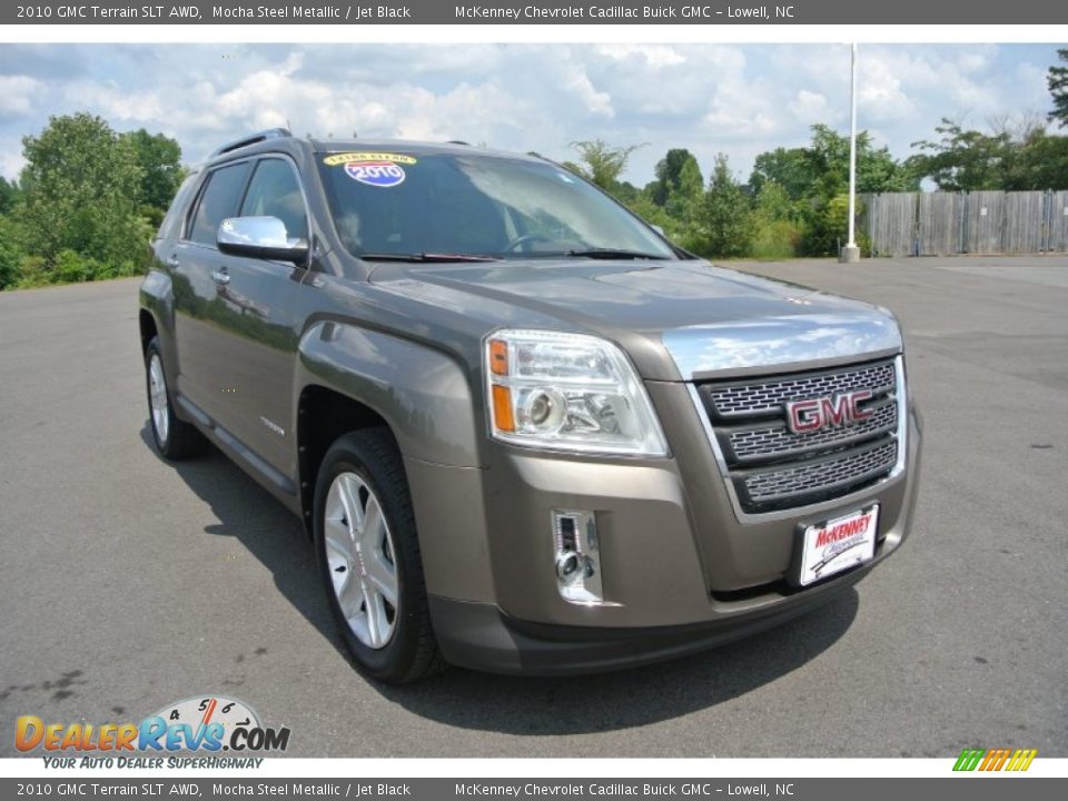2010 GMC Terrain SLT AWD Mocha Steel Metallic / Jet Black Photo #1