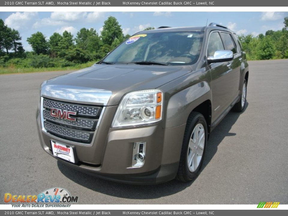 2010 GMC Terrain SLT AWD Mocha Steel Metallic / Jet Black Photo #2