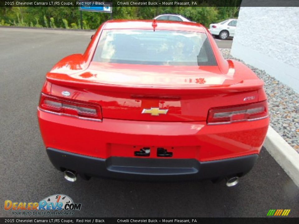 Red Hot 2015 Chevrolet Camaro LT/RS Coupe Photo #8