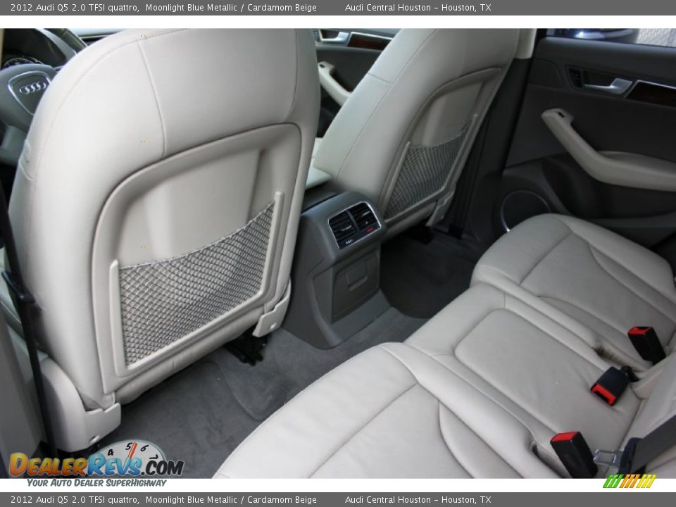 2012 Audi Q5 2.0 TFSI quattro Moonlight Blue Metallic / Cardamom Beige Photo #31