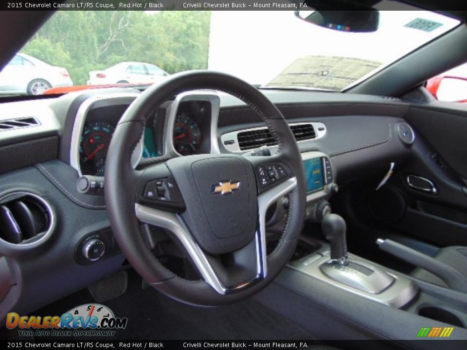 Dashboard of 2015 Chevrolet Camaro LT/RS Coupe Photo #10