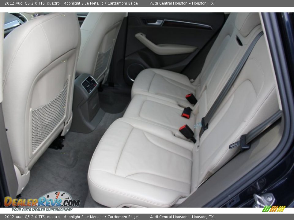 2012 Audi Q5 2.0 TFSI quattro Moonlight Blue Metallic / Cardamom Beige Photo #32