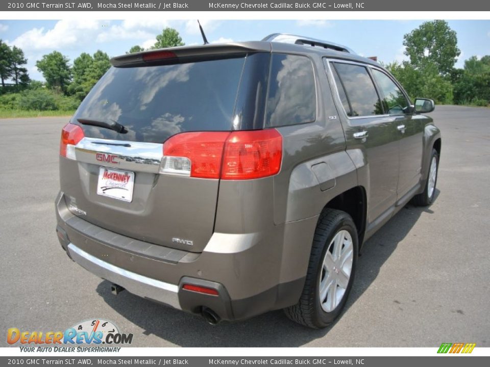 2010 GMC Terrain SLT AWD Mocha Steel Metallic / Jet Black Photo #5
