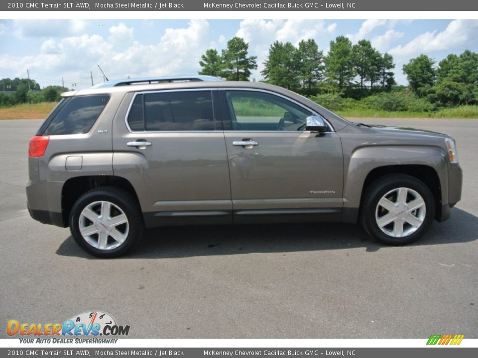 2010 GMC Terrain SLT AWD Mocha Steel Metallic / Jet Black Photo #6