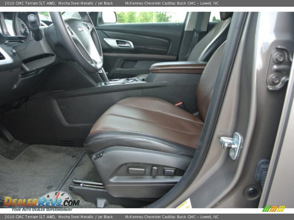 2010 GMC Terrain SLT AWD Mocha Steel Metallic / Jet Black Photo #8