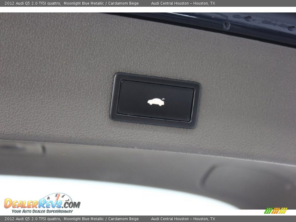 2012 Audi Q5 2.0 TFSI quattro Moonlight Blue Metallic / Cardamom Beige Photo #36