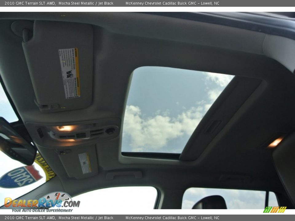2010 GMC Terrain SLT AWD Mocha Steel Metallic / Jet Black Photo #10