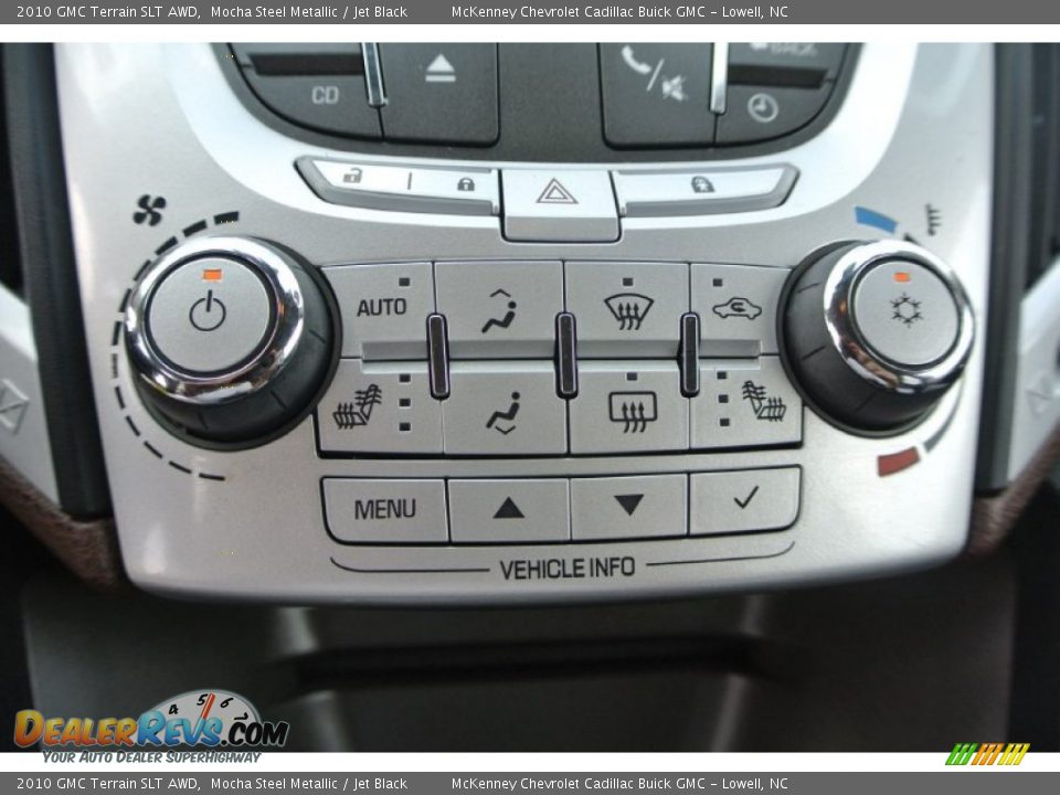 2010 GMC Terrain SLT AWD Mocha Steel Metallic / Jet Black Photo #12