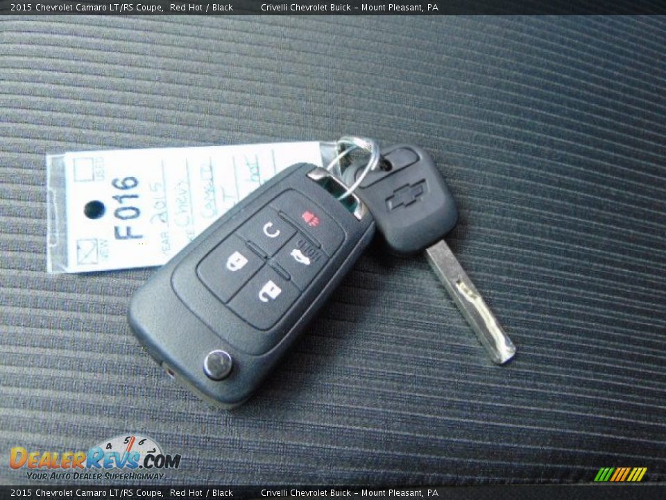Keys of 2015 Chevrolet Camaro LT/RS Coupe Photo #23