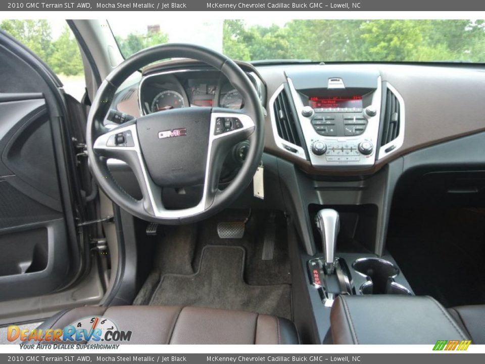 2010 GMC Terrain SLT AWD Mocha Steel Metallic / Jet Black Photo #18
