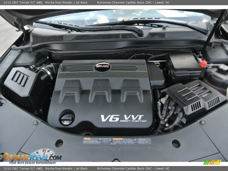 2010 GMC Terrain SLT AWD Mocha Steel Metallic / Jet Black Photo #25