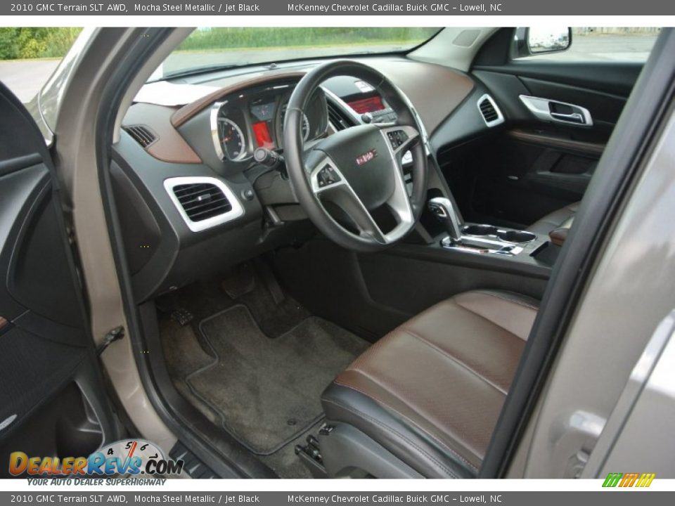 2010 GMC Terrain SLT AWD Mocha Steel Metallic / Jet Black Photo #26