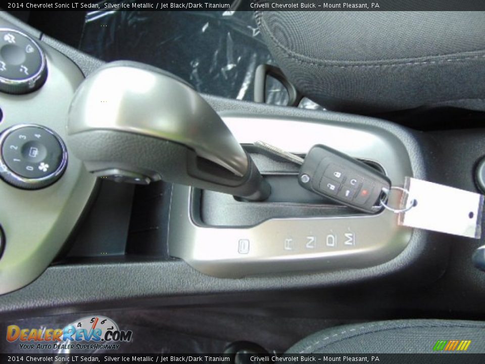 2014 Chevrolet Sonic LT Sedan Silver Ice Metallic / Jet Black/Dark Titanium Photo #13