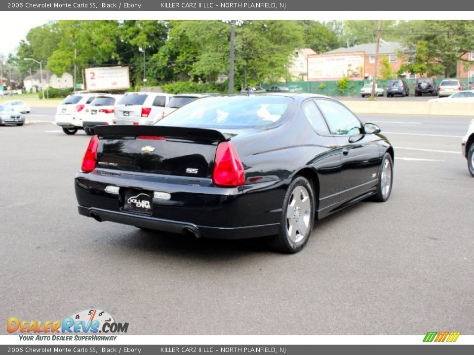 2006 Chevrolet Monte Carlo SS Black / Ebony Photo #9