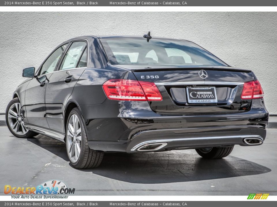 2014 Mercedes-Benz E 350 Sport Sedan Black / Black Photo #2