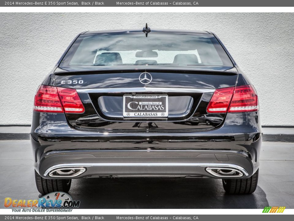 2014 Mercedes-Benz E 350 Sport Sedan Black / Black Photo #3