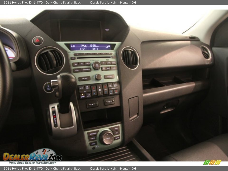 2011 Honda Pilot EX-L 4WD Dark Cherry Pearl / Black Photo #9