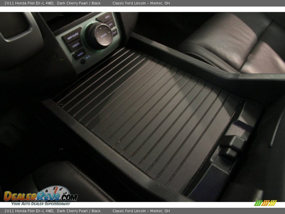 2011 Honda Pilot EX-L 4WD Dark Cherry Pearl / Black Photo #13