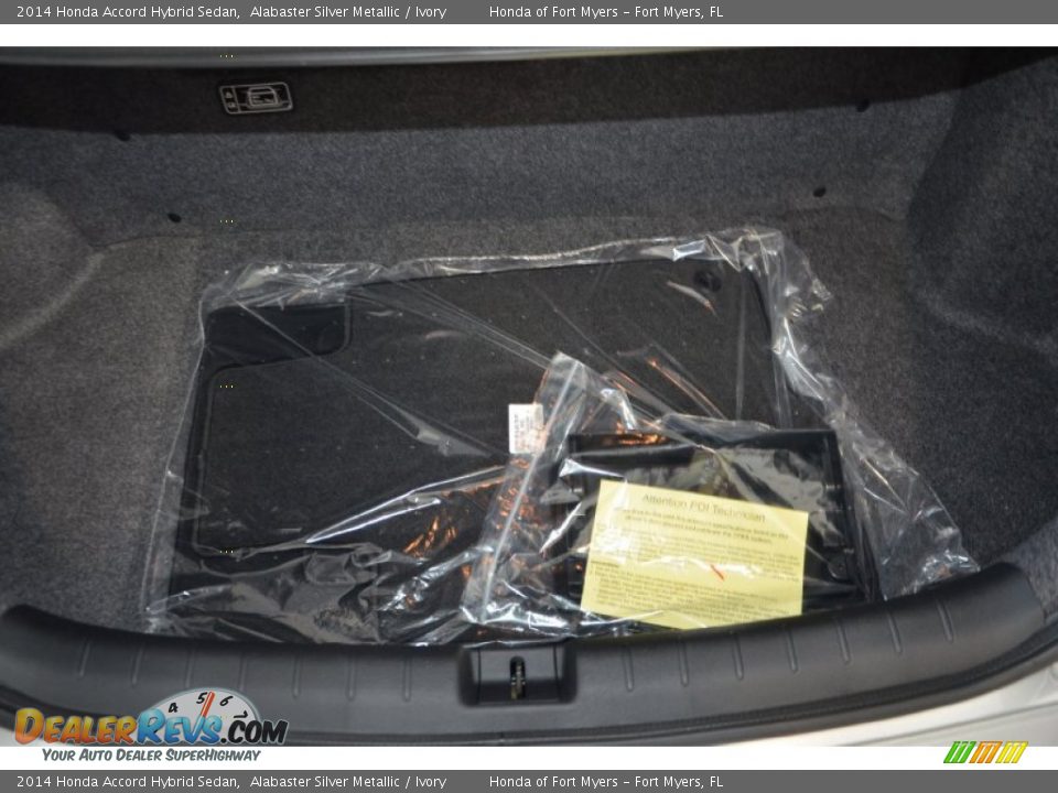 2014 Honda Accord Hybrid Sedan Alabaster Silver Metallic / Ivory Photo #24