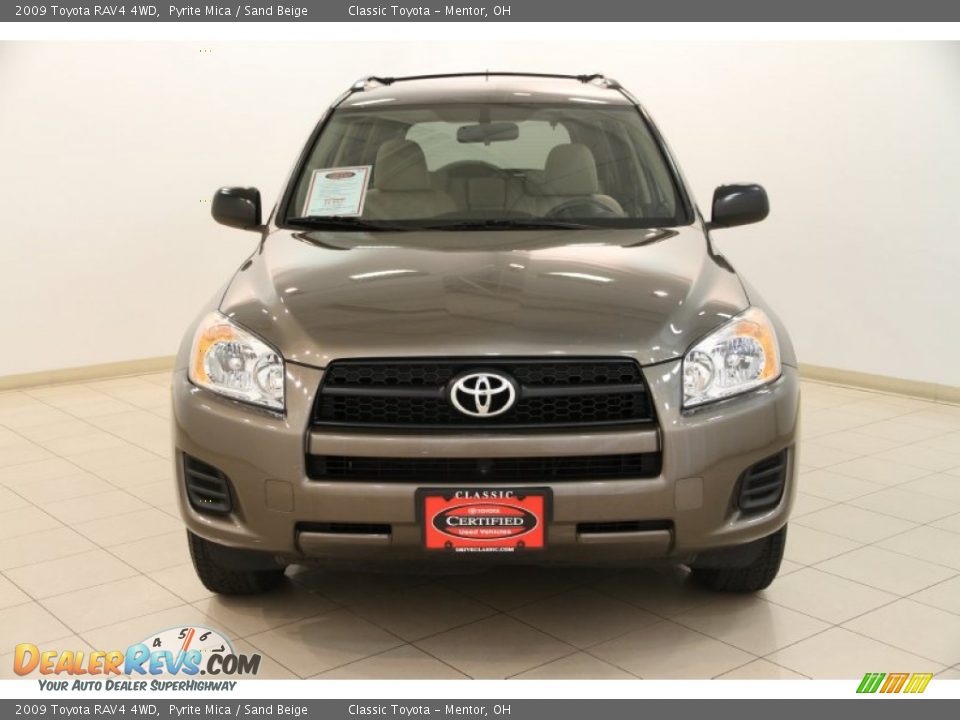 2009 Toyota RAV4 4WD Pyrite Mica / Sand Beige Photo #2