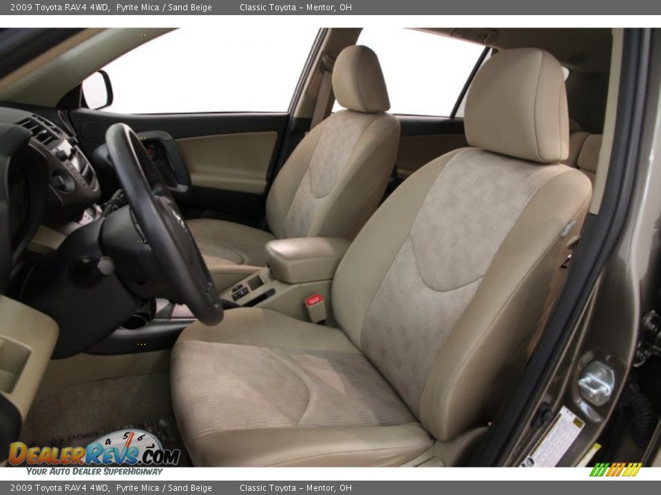 2009 Toyota RAV4 4WD Pyrite Mica / Sand Beige Photo #5