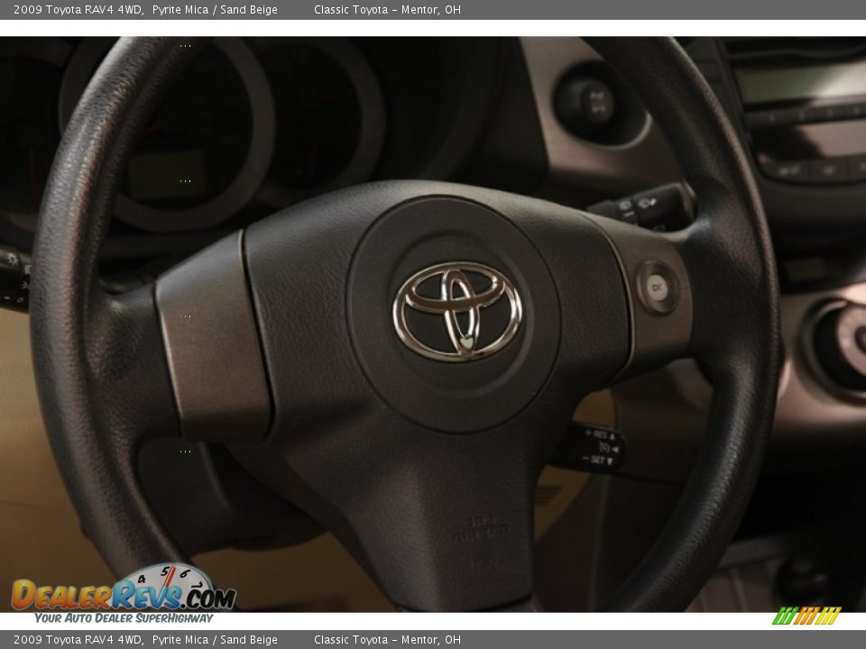 2009 Toyota RAV4 4WD Pyrite Mica / Sand Beige Photo #6